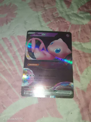 Carta Pokémon Mew EX