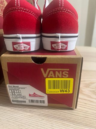 Vans Old Skool Rojas