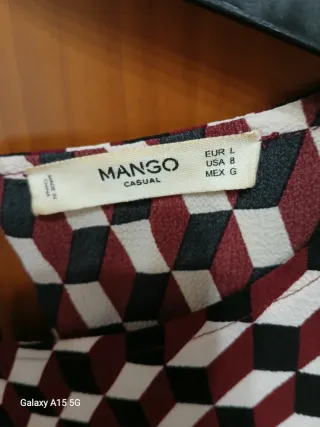 Vestido de verano Mango talla XXL