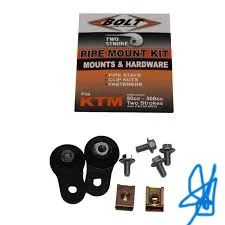 Kit Suporte Escape KTM 2 Tempos Novo