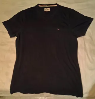 Camiseta Tommy Hilfiger Denim Negra Talla L