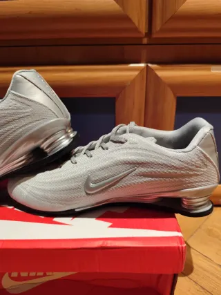 Nike Shox Z Grises Talla 42
