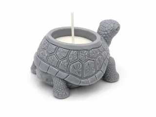 Velas Tortuga Gris Pack 2