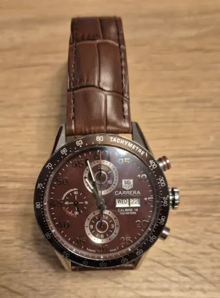 Tag Heuer Carrera Calibre 16 Marrón