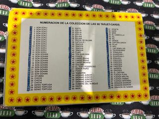 90 Cartas Dragon Ball / Dragon Ball Z