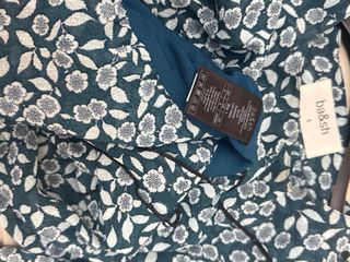 Vestido BA&SH Viscosa Azul Talla S