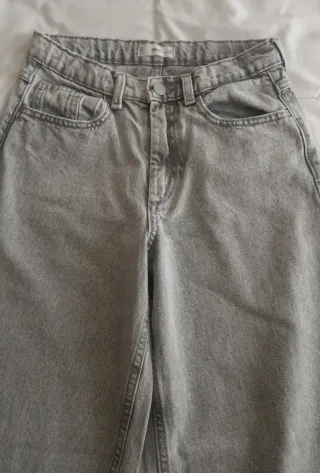 Calças de ganga cinzentas 12 anos