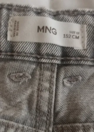 Calças de ganga cinzentas 12 anos