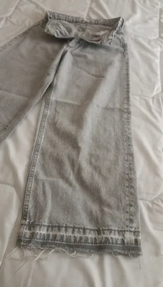 Calças de ganga cinzentas 12 anos