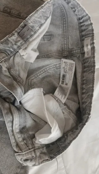 Calças de ganga cinzentas 12 anos