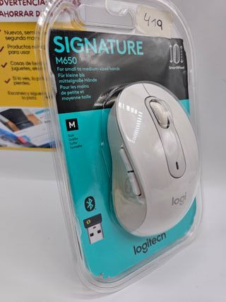 Logitech Signature M650 Ratón Inalámbrico Talla M