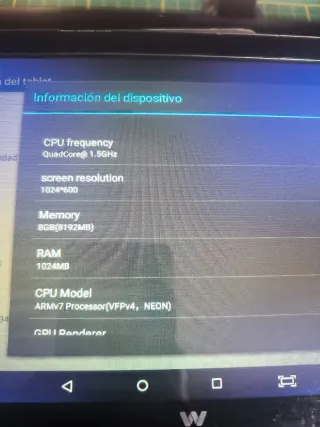 Tablet Woxter QX120 10.1"