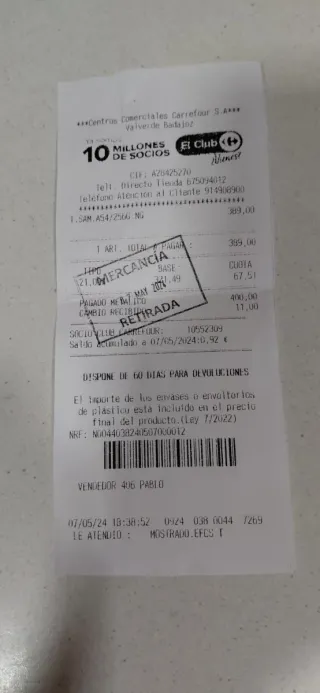 Samsung Galaxy A54 5G 256GB Negro