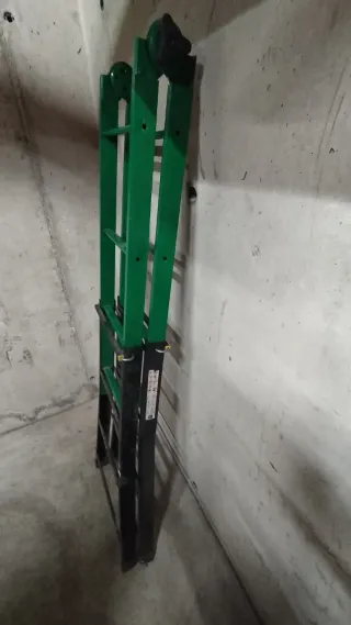 Escalera Plegable Verde