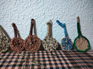 Miniaturas de aventafocs artesanales