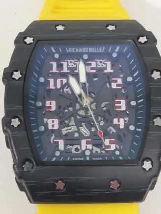 Reloj Deportivo  Negro/Amarillo