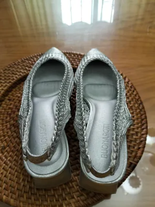Sandalias BUONAROTTI Plata