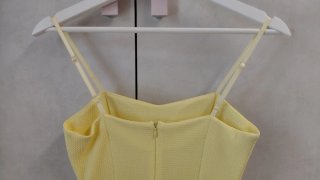 Abito giallo donna