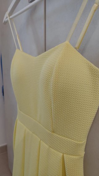 Abito giallo donna
