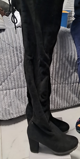 Botas altas Bella Star Negras Talla 38