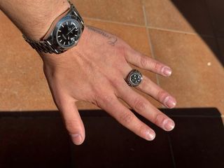 Anillo Chrome Hearts Fleur de Lis Plata