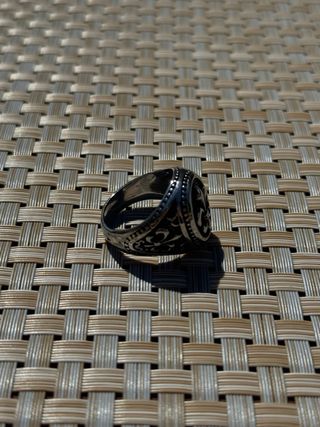 Anillo Chrome Hearts Fleur de Lis Plata