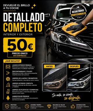 Limpieza integral de coches