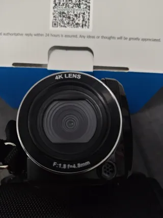Videocámara DVC 4K Lens para Vlogging 432863