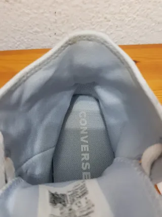 Zapatillas Converse All Star plataforma Azul claro