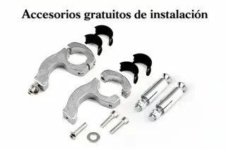 Cubremanetas Universal Rojo/Carbono