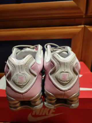Nike Shox TL Talla 38 Rosas y Grises