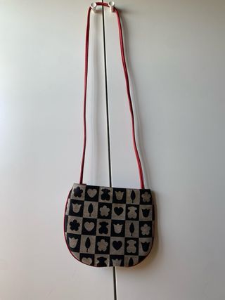 Bolso Tous Tulipán Negro Multicolor