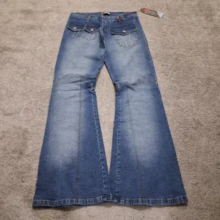 Y2k Vaqueros donna Vintage flared Low-rise