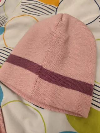 Gorro y bufanda Peppa Pig niña