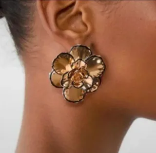 Pendientes y brazalete zara