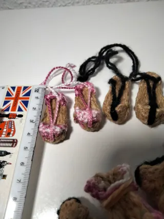 Mini zapatitos artesanales