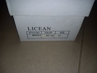 Zapatos LICEAN Beige Talla 38