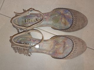 Zapatos LICEAN Beige Talla 38