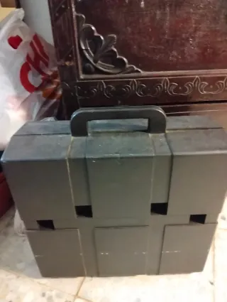 Máquina de escribir Olivetti Studio 45 azul