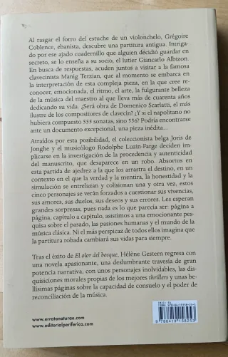 Novela 555 de Hélène Gestern cómo nueva