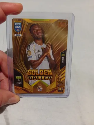 Carta Panini FIFA 365 Golden Baller Vini Jr