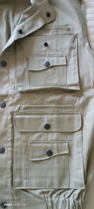 Chaleco campo Luzio Gabanna verde oliva