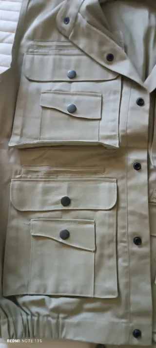 Chaleco campo Luzio Gabanna verde oliva