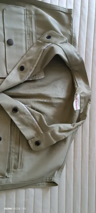 Chaleco campo Luzio Gabanna verde oliva