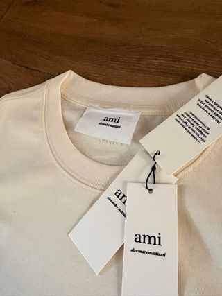 Camiseta Ami Paris Beige XL