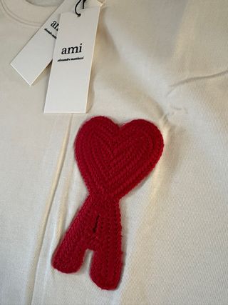 Camiseta Ami Paris Beige XL