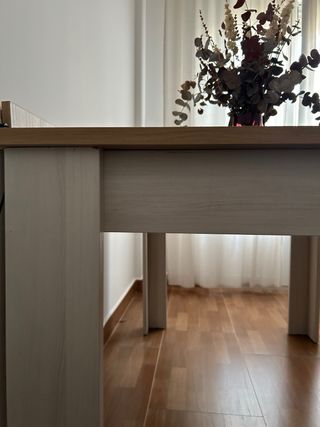 Mesa comedor extensible Leroy Merlin