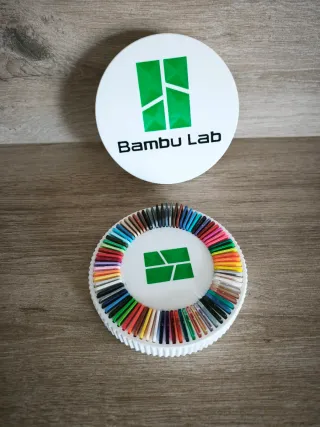 Muestrario Filamentos Bambu Lab