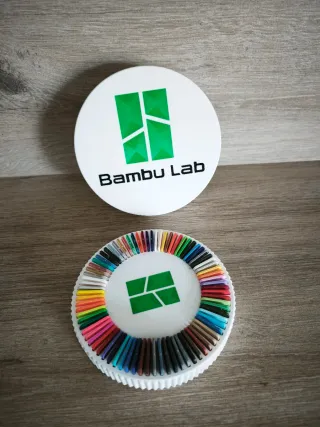 Muestrario Filamentos Bambu Lab