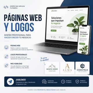 DISEÑADOR DE PAGINAS WEB Y LOGOS